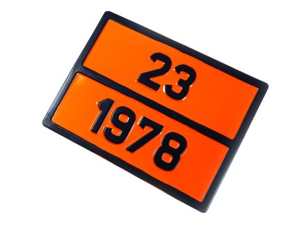 Табличка небезпечний вантаж «23-1978» (Пропан)