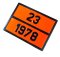 Табличка небезпечний вантаж «23-1978» (Пропан)