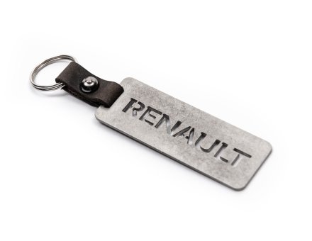 Брелок з написом Renault (нержавіюча сталь)
