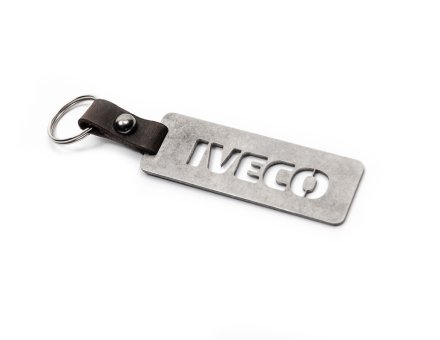 Брелок з написом Iveco (нержавіюча сталь)
