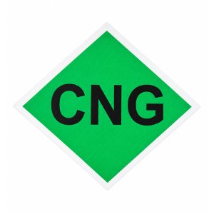 Наліпка CNG 80×80 мм.
