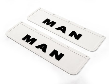 Бризковики білі Man 65*22