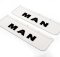 Бризковики білі Man 65*22