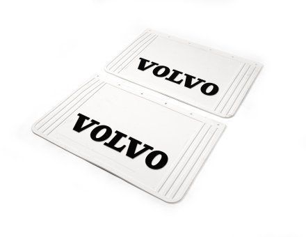 Бризковики білі Volvo 60*40
