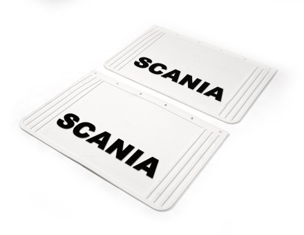 Бризковики білі Scania 60*40