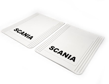 Бризковики білі Scania 60*77
