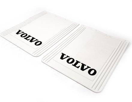 Бризковики білі Volvo 60*77