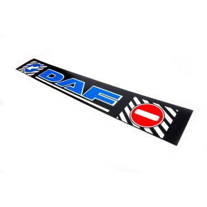 Бризговик DAF 35*240 синій напис
