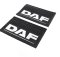 Бризковики передні Daf об’ємний текст (50*35)
