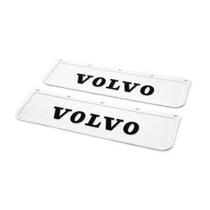 Бризковики білі Volvo 60*18