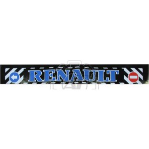 Бризговик Renault синій напис 35*240