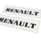 Бризковики білі Renault 65*22