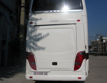 Навісний багажник для Setra білий