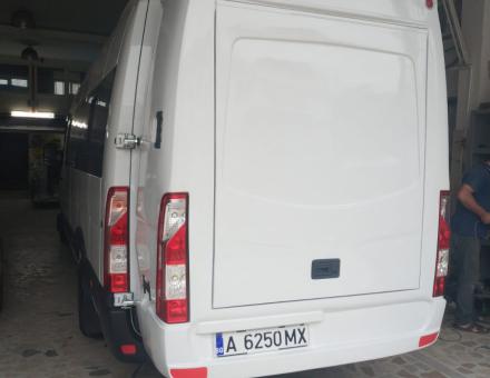 Навісний багажник для Renault Master ,Opel Movano ,Nissan NV400 (2010 - ...)