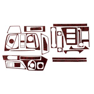 Накладки на панель Mercedes Actros MP4 2016-2020 (Meric, 28 деталей) 94000055