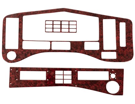 Накладки на панель Mercedes Connecto 0345K 1997-2001 (Meric, 3 деталей) 94000047