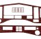 Накладки на панель Mercedes Connecto 0345K 1997-2001 (Meric, 3 деталей) 94000047