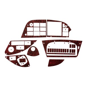 Накладки на панель Mercedes Tourismo 2007-2017 (Meric, 40 деталей) 94000037
