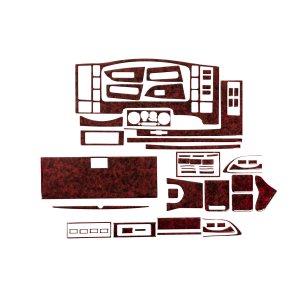 Накладки на панель Isuzu NPR (2009-...) (Meric, 58 деталей) 94000011