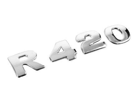 Надпис на решітку R420 нержавійка FSC190
