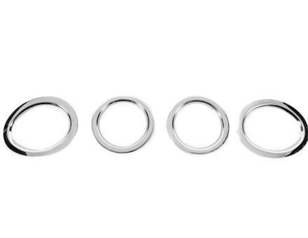 Накладки на протитуманні фари Scania нержавійка FSC178