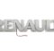 Надпис на решітку Renault нержавійка з оранжевою підсвіткою (79см.*13см.)