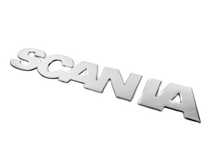 Накладки на букви Scania нержавійка