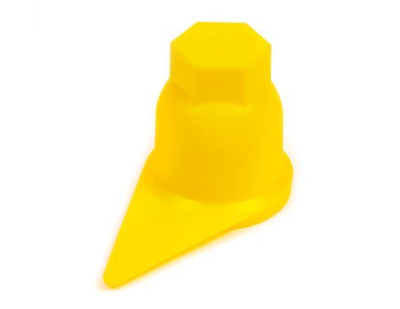 Захисний ковпачок на гайку 33 стрілка жовтий