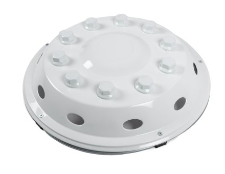 Ковпак 22.5 Favori металевий білий передній JK104211