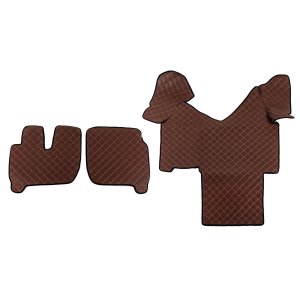 Килимки в салон Iveco Stralis коричневі (автомат) GP3948