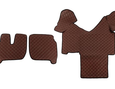 Килимки в салон Iveco Stralis коричневі (автомат) GP3948