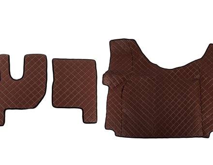 Килимки в салон Renault Gama T екошкіра коричневі автомат GP3908