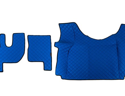 Килимки в салон Renault Gama T екошкіра сині автомат GP3905