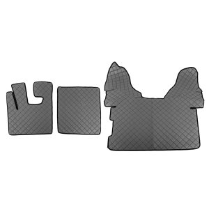 Килимки в салон Daf XF 105 екошкіра сірі (автомат)