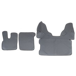 Килимки в салон Daf XF 106 екошкіра сірі (автомат)