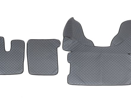Килимки в салон Daf XF 106 екошкіра сірі (автомат)