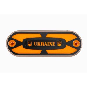 Ліхтар габаритний неоновий жовтий з логотипом Ukraine L0542Y
