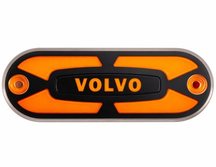 Ліхтар габаритний неоновий жовтий з логотипом Volvo L0547Y