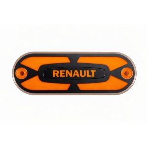 Ліхтар габаритний неоновий жовтий з логотипом Renault L0545Y