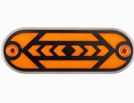 Ліхтар габаритний неоновий жовтий L0541Y