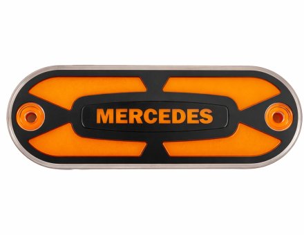 Ліхтар габаритний неоновий жовтий з логотипом Mercedes L0543Y