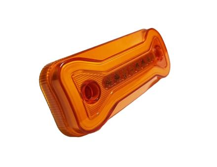 Ліхтар габаритний неоновий жовтий 12-24 вольт HM-0324