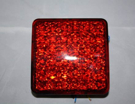 Ліхтар діодний червоний 10*10