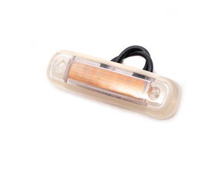 Ліхтар габаритний діодний у гумовому корпусі жовтий 0227