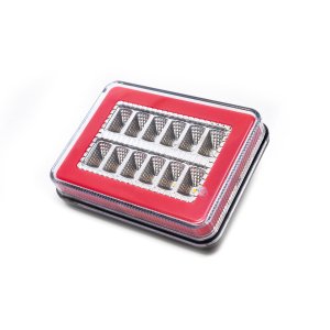 Ліхтар задній 4-х функціональний (стоп, габарит, поворот, задній хід) 24 вольт BAD313