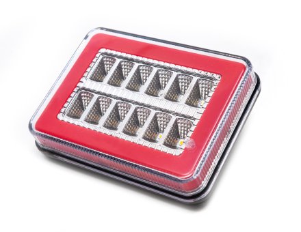 Ліхтар задній 4-х функціональний (стоп, габарит, поворот, задній хід) 24 вольт BAD313