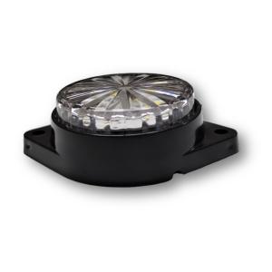 Ліхтар габаритний діодний круглий білий 12-24 вольт HM-1224B