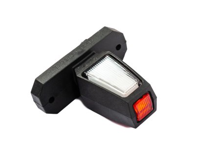 Габарит занесення 3-сторонній LED 9 см (білий / жовтий / червоний) 12–24V