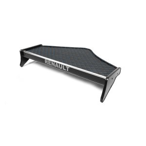 Полиця на панель Renault Premium (2005-...) (екошкіра з синьою прошивкою)
