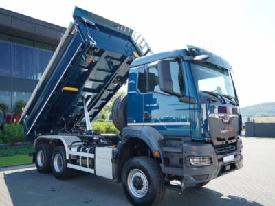 Огляд MAN TGS 33.480 6X6: Потужний самоскид для бездоріжжя